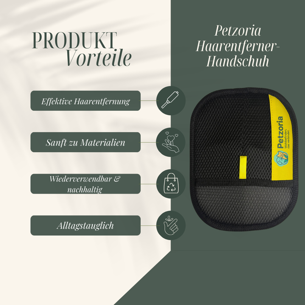 Petzoria Haarentferner- Handschuh