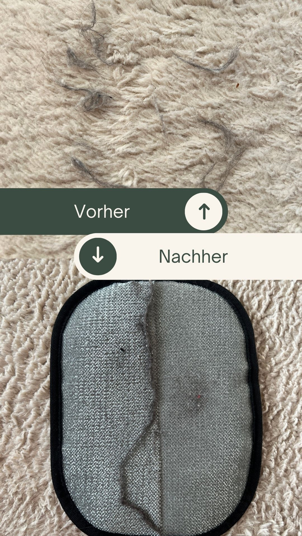 Petzoria Haarentferner- Handschuh